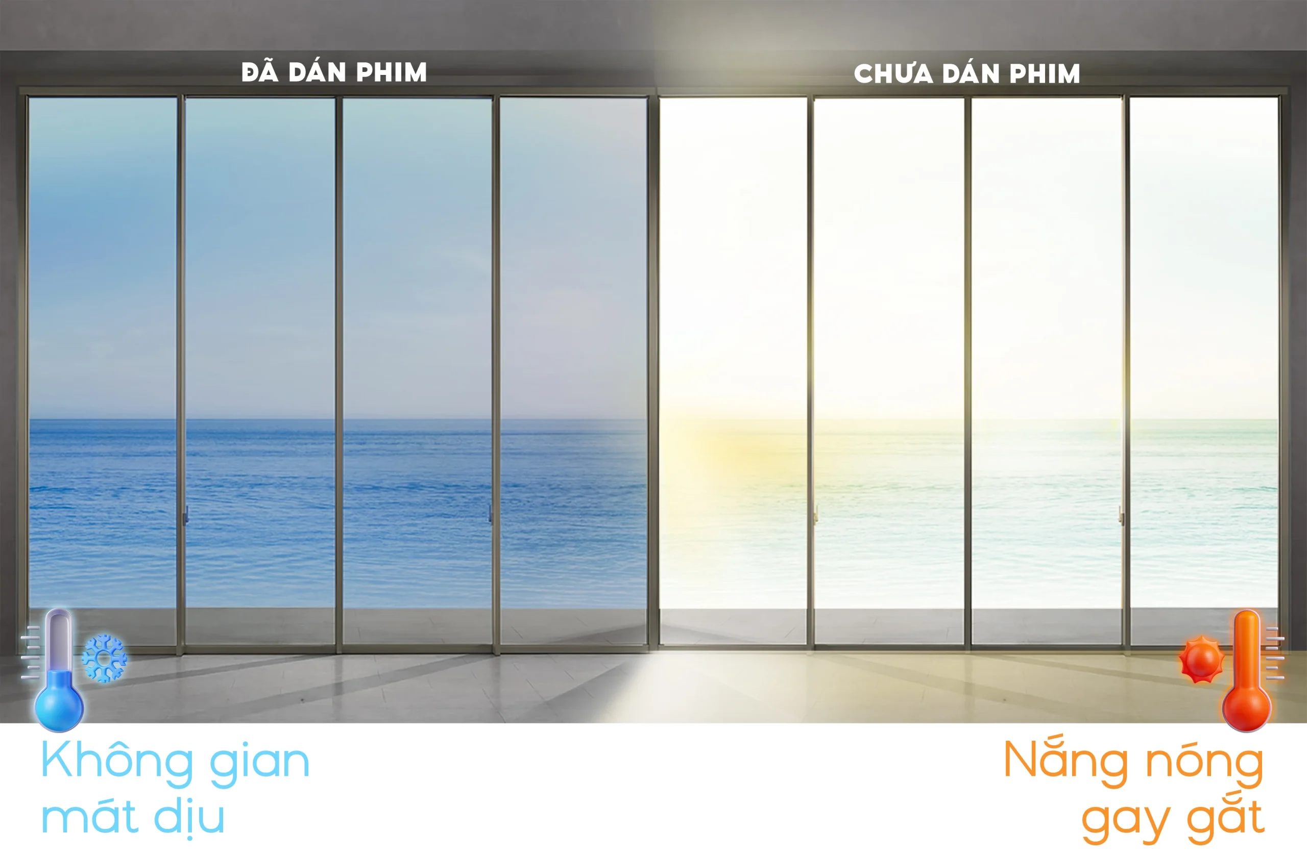 Phim dán cách nhiệt Smoke Black 50 - SB50