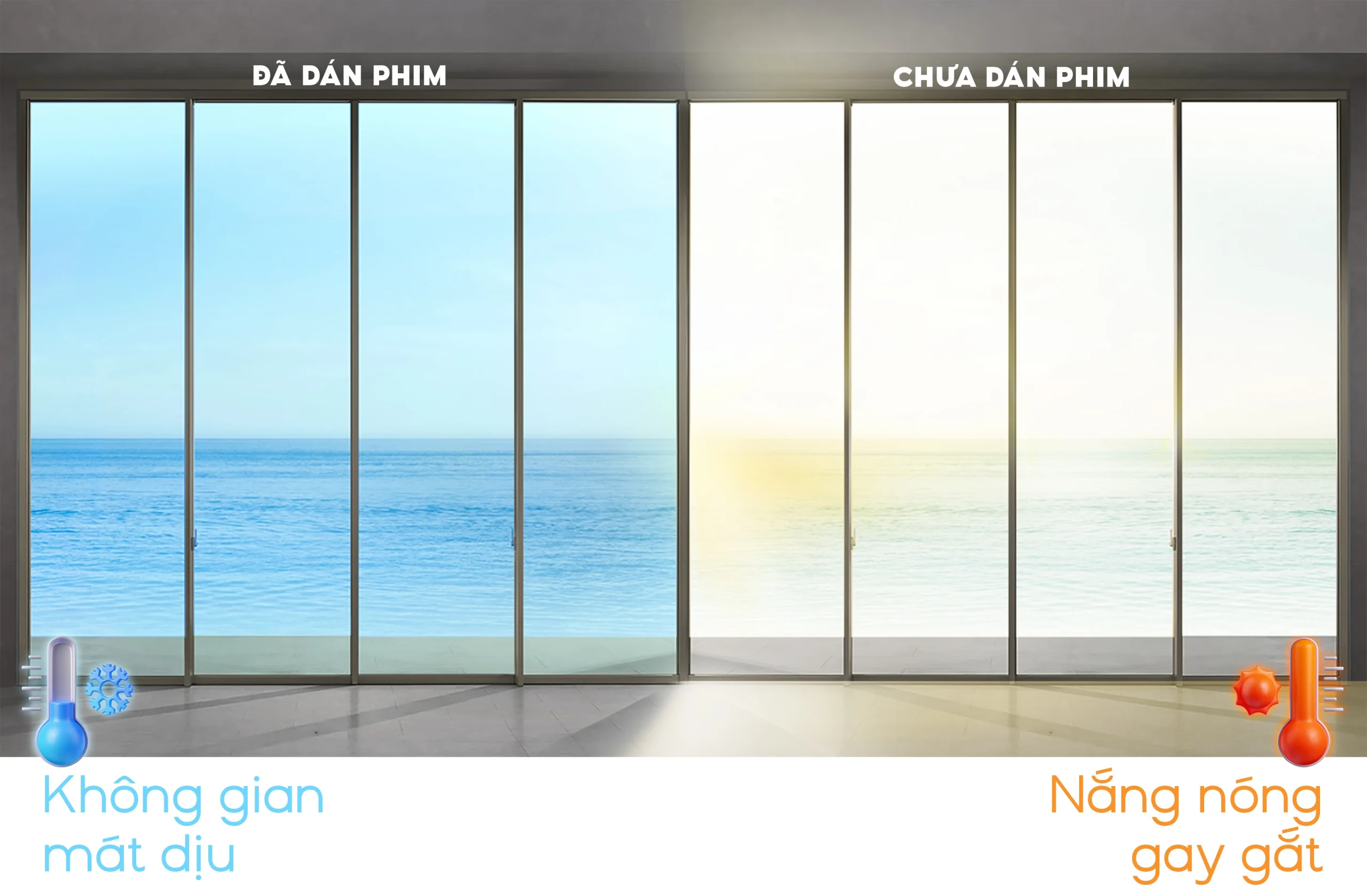 Phim cách nhiệt trong suốt - UV65