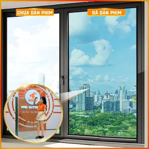 Phim cách nhiệt trong suốt - UV65
