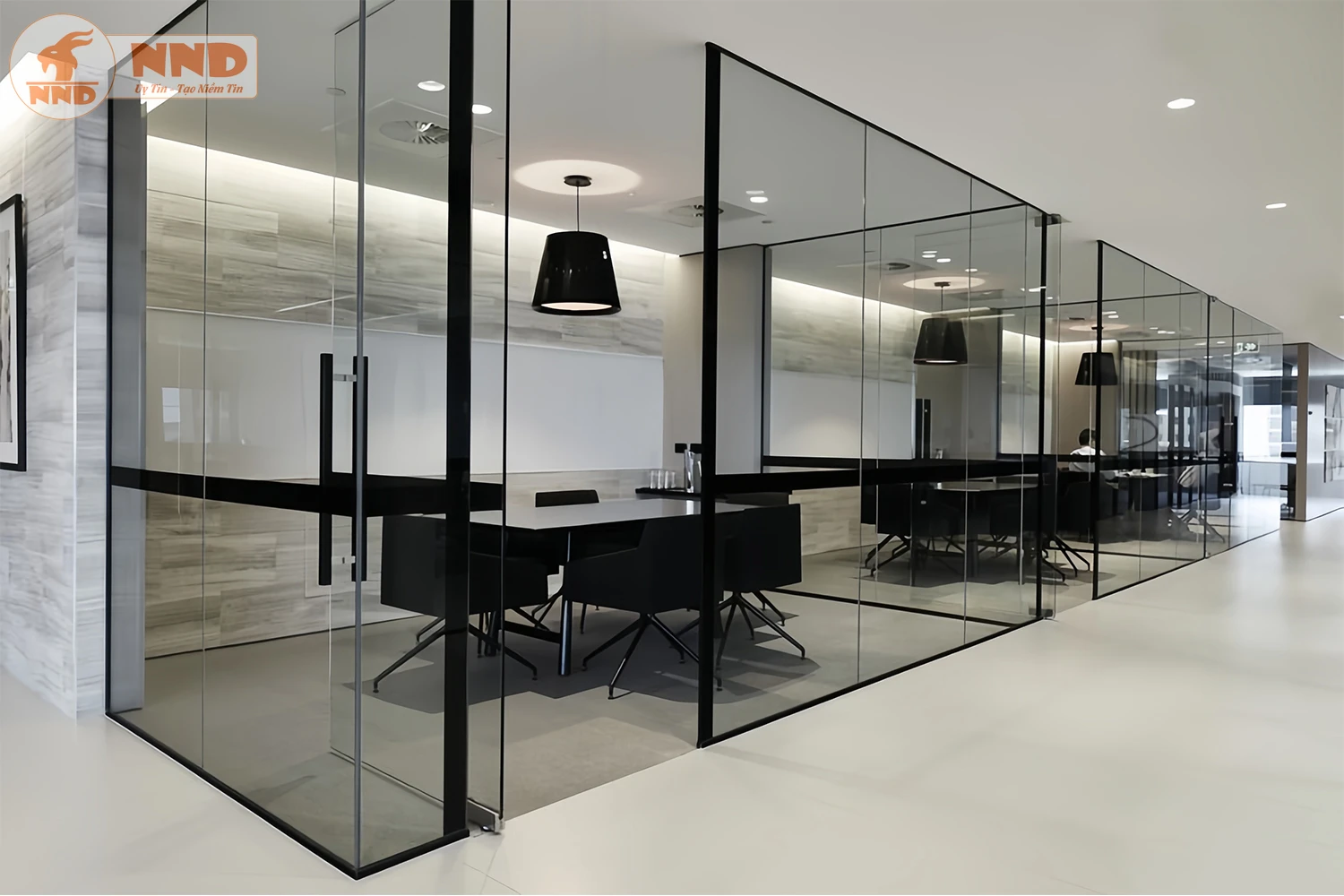 Vách kính phòng dán mẫu kính BC-25G