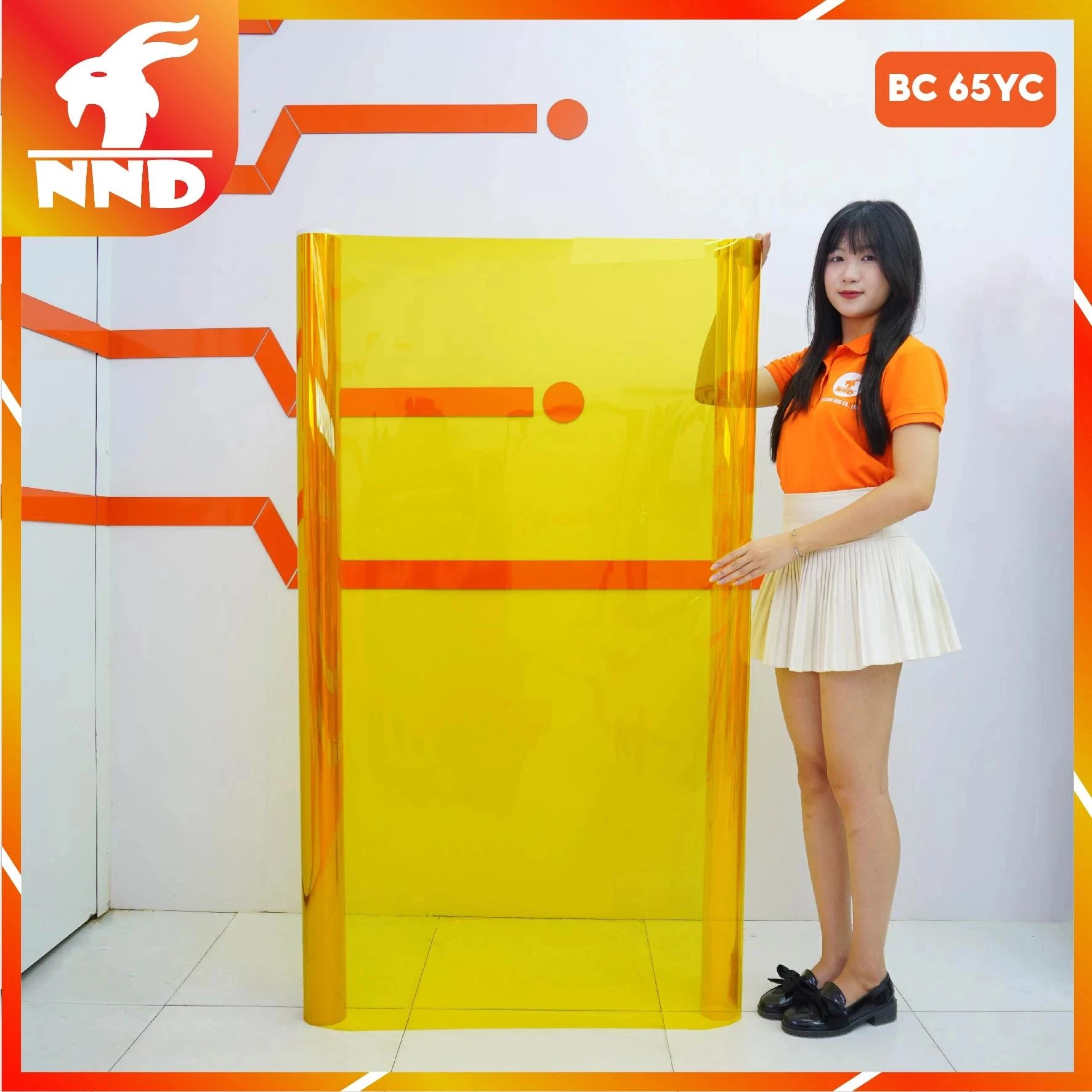 Phim dán kính màu vàng mã BC-65YC