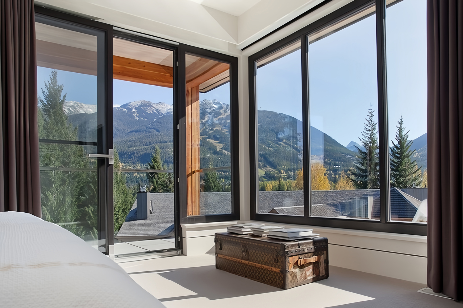 Vách kính phòng dán mẫu kính BC-65YC