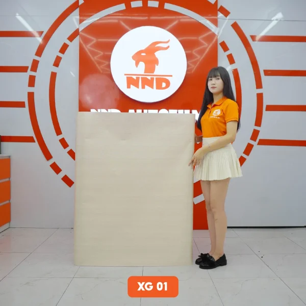 Decal vân gỗ màu trắng mã XG-01