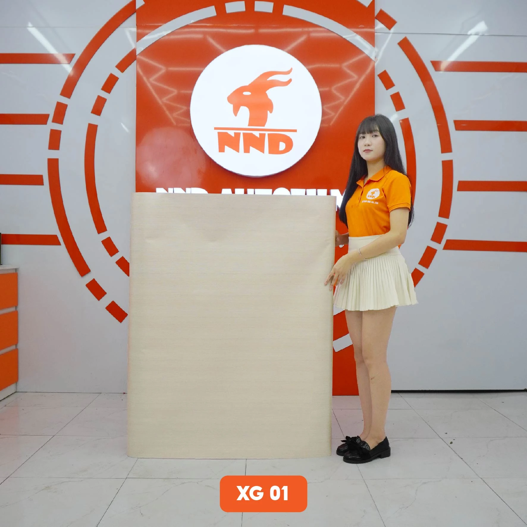 Decal vân gỗ màu trắng mã XG-01