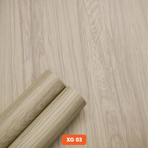 Decal vân gỗ màu vàng đậm mã XG-03