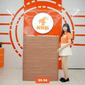 Decal vân gỗ màu đỏ nhạt mã XG-04