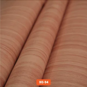 Decal vân gỗ màu đỏ nhạt mã XG-04