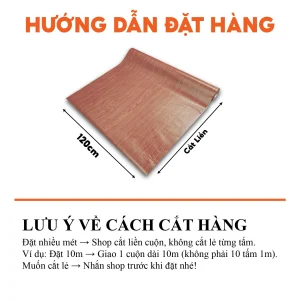 Decal vân gỗ màu nâu đỏ mã XG-06