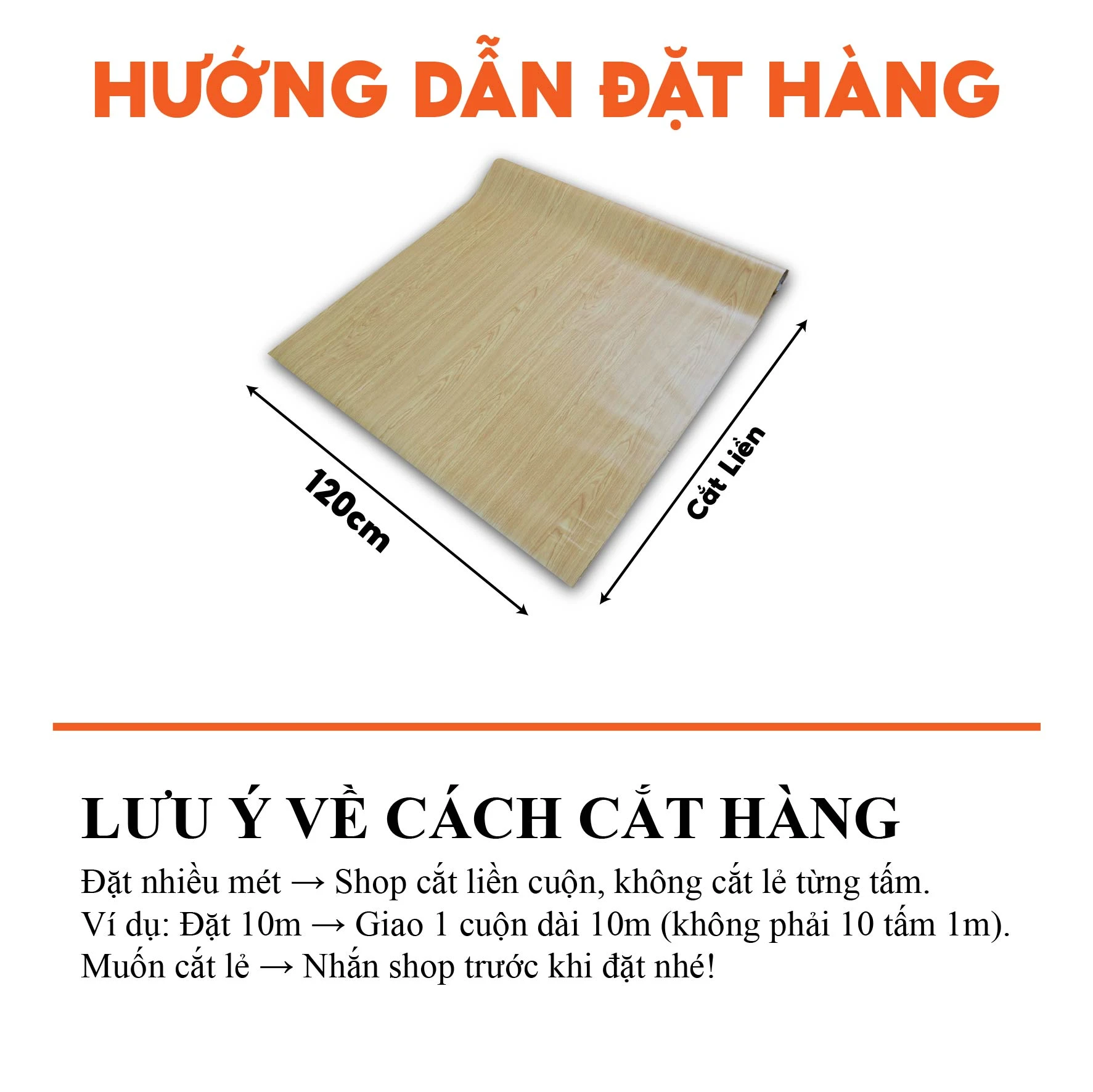 Decal vân gỗ màu vàng nhạt mã XG-02