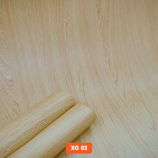 Decal vân gỗ màu vàng nhạt mã XG-02