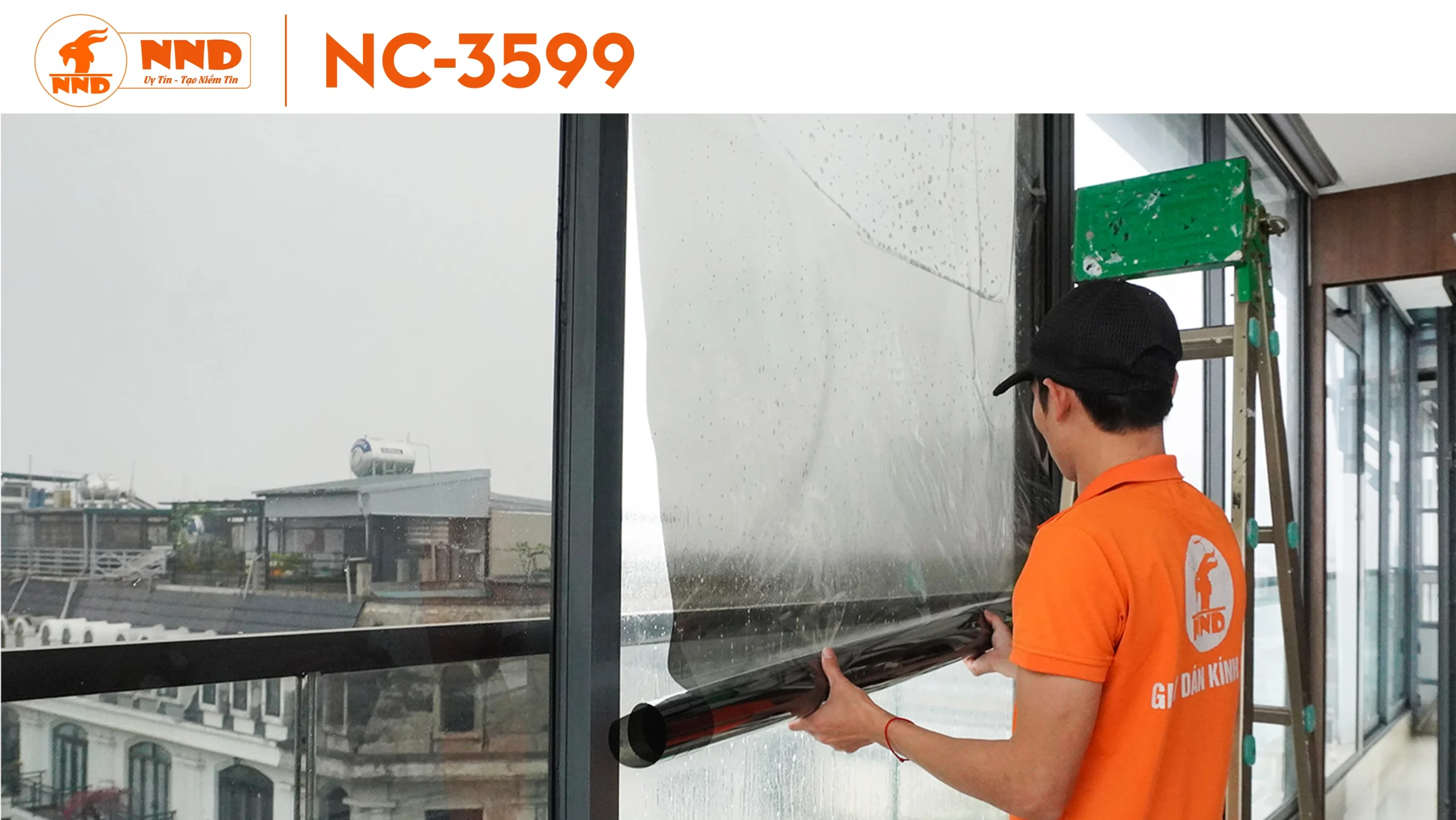 Thi công chuyên nghiệp dòng phim cách nhiệt NC-3599