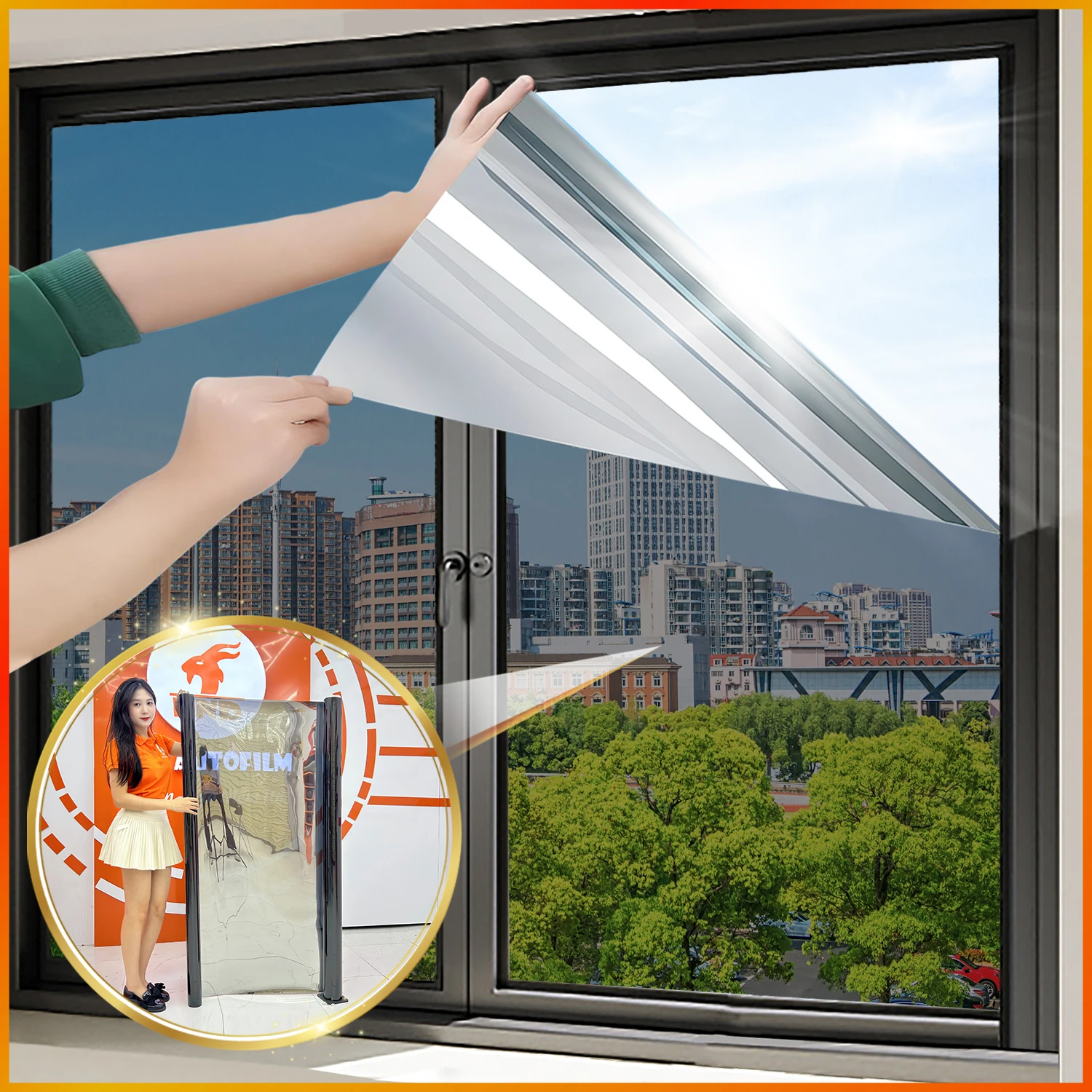 Phim cách nhiệt Hàn Quốc thương hiệu NND mã BK03