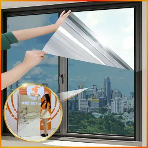 Phim Cách Nhiệt Silver05 - Phản quang màu bạc siêu chống nắng