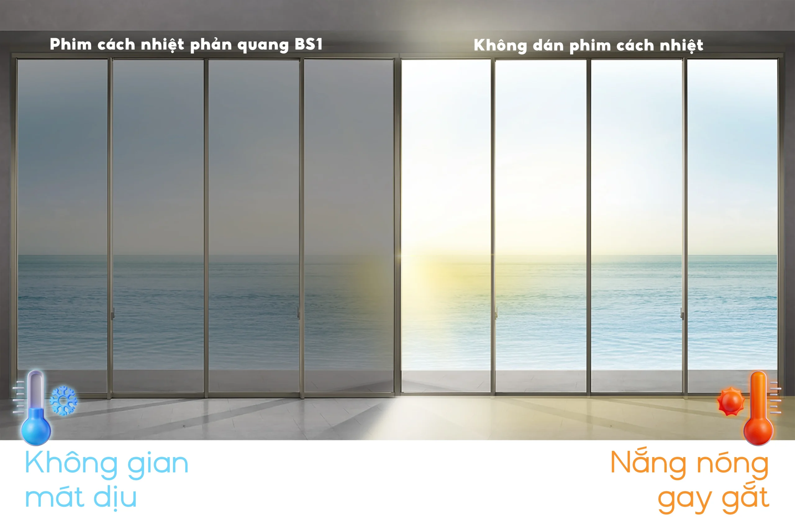 Phim cách nhiệt phản quang Black Siler mã BS1