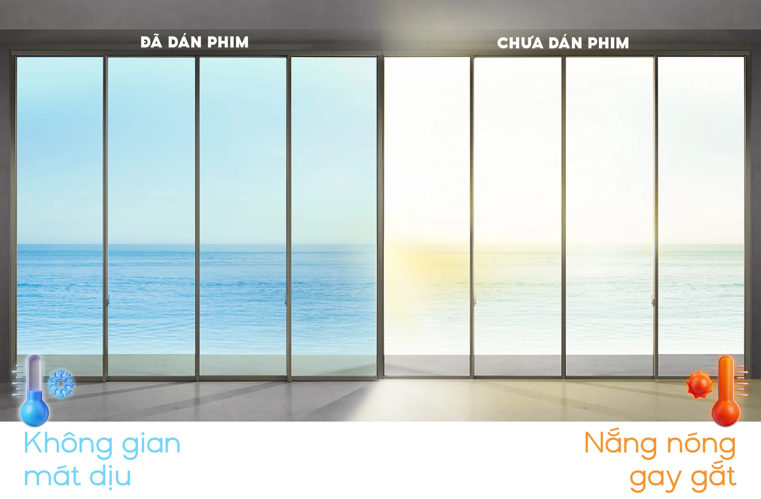 Phim 3M Siêu Cách Nhiệt trong suốt ánh xanh mã LB70