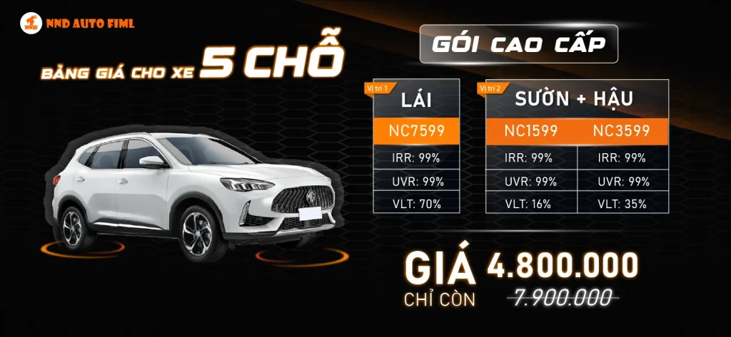 báo giá xe 5 chỗ