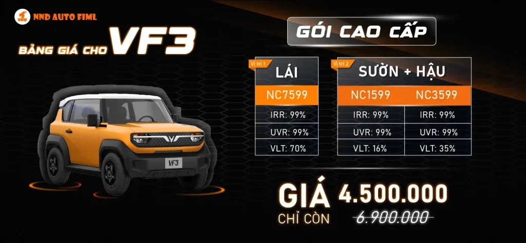 báo giá xe VF3