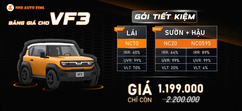 báo giá xe VF3