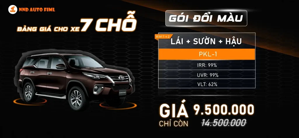 báo giá xe 7 chỗ