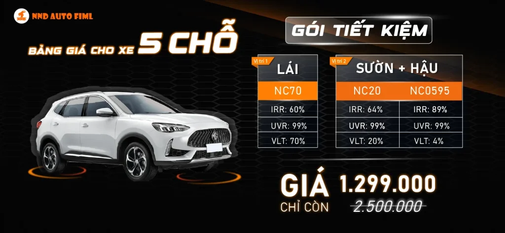 báo giá xe 5 chỗ