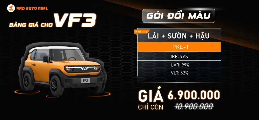báo giá xe VF3