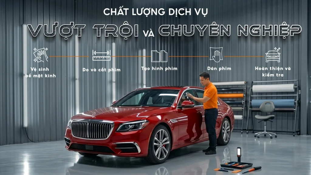 chất lượng dịch vụ chuyên nghiệp