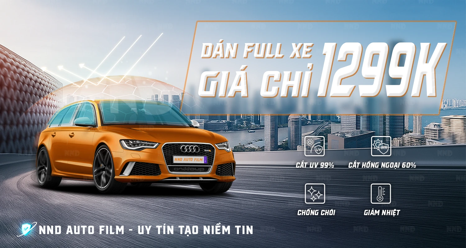 PHIM CÁCH NHIỆT XE 5 CHỖ