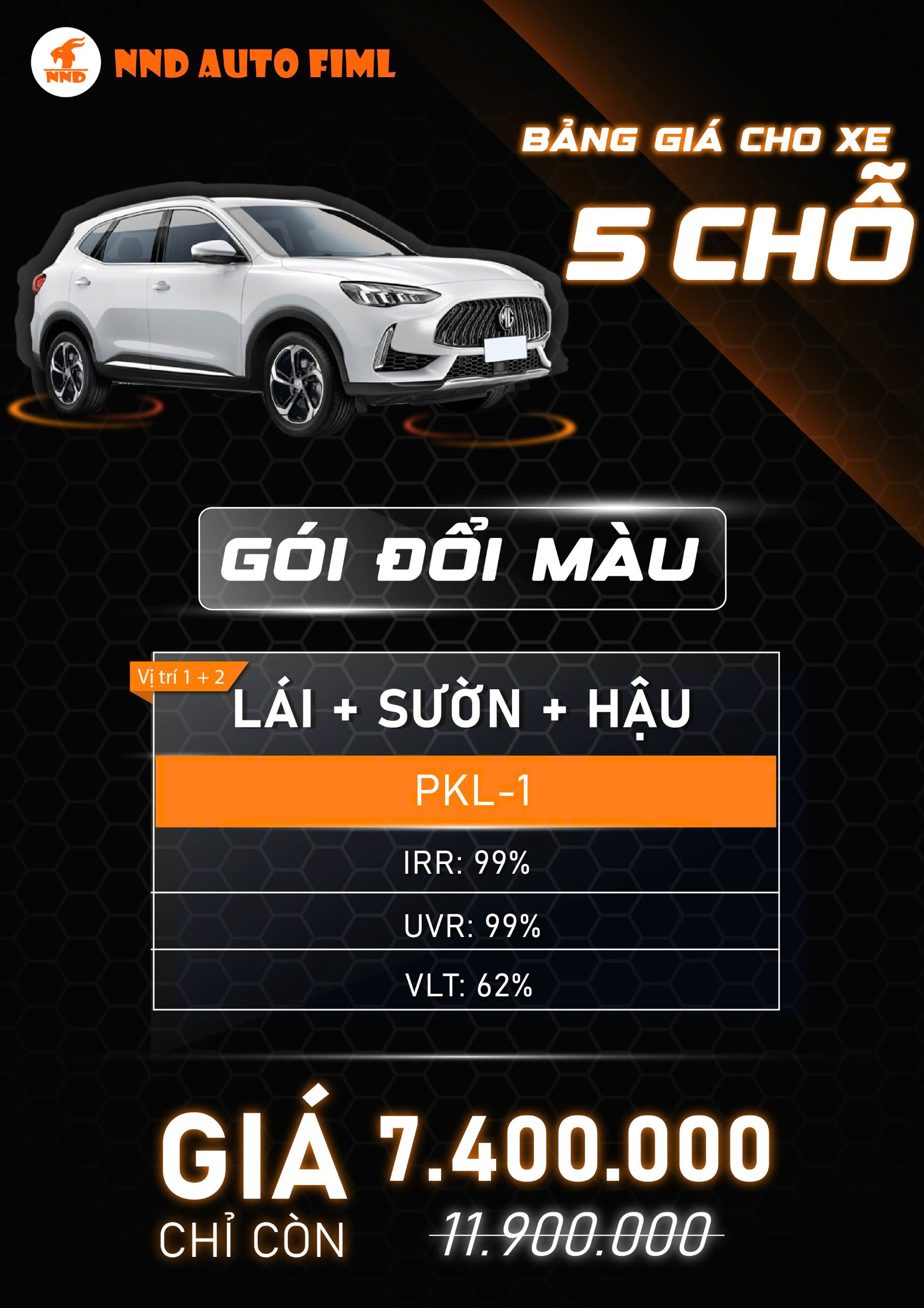 gói phim đổi màu 