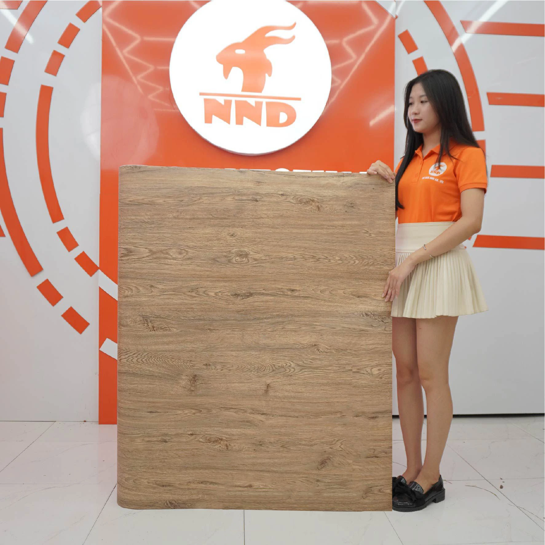 Decal vân gỗ cao cấp màu gỗ sồi sáng mã PVG-02