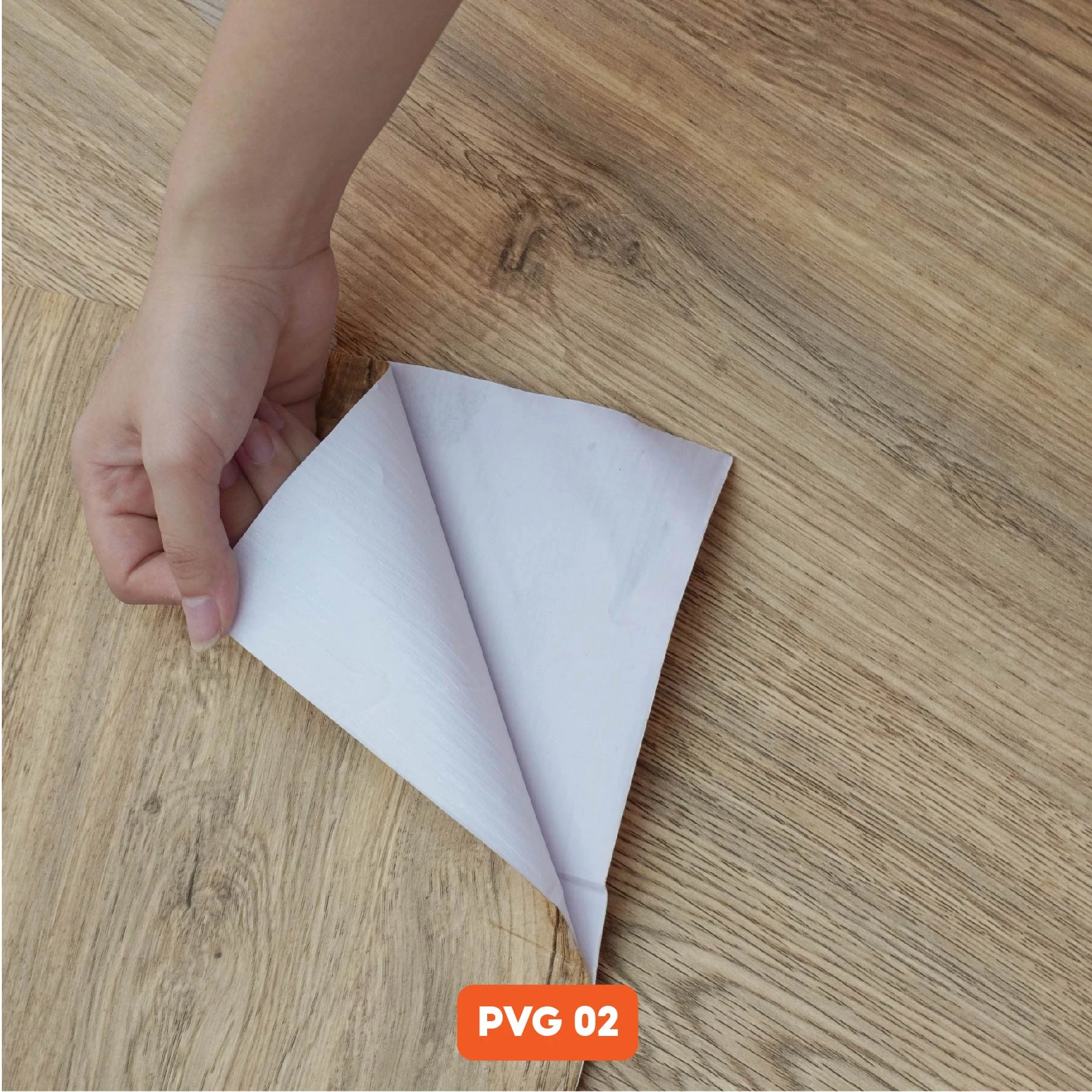 Decal vân gỗ cao cấp màu gỗ sồi sáng mã PVG-02