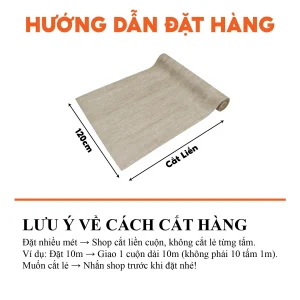 Decal vân gỗ cao cấp màu gỗ Sồi Xước mã PVG-08