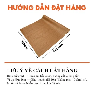Decal vân gỗ cao cấp màu Gỗ Sồi Châu Âu mã PVG-09