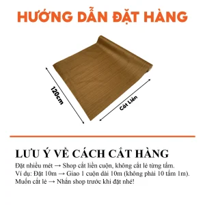 Decal vân gỗ cao cấp màu Gỗ Giá Tỵ mã PVG-10