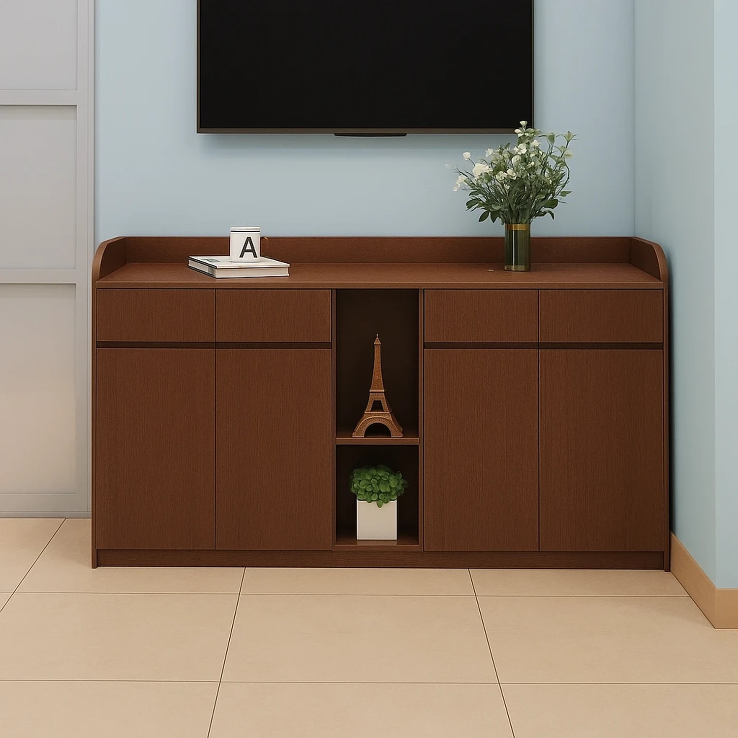 Decal vân gỗ màu Nâu đậm mã XG-12