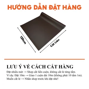 Decal vân gỗ màu Nâu đậm mã XG-12