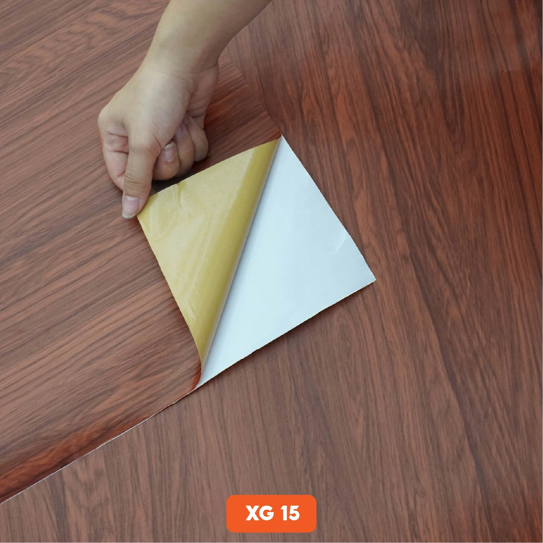 Decal vân gỗ màu gỗ Sapele mã XG-15