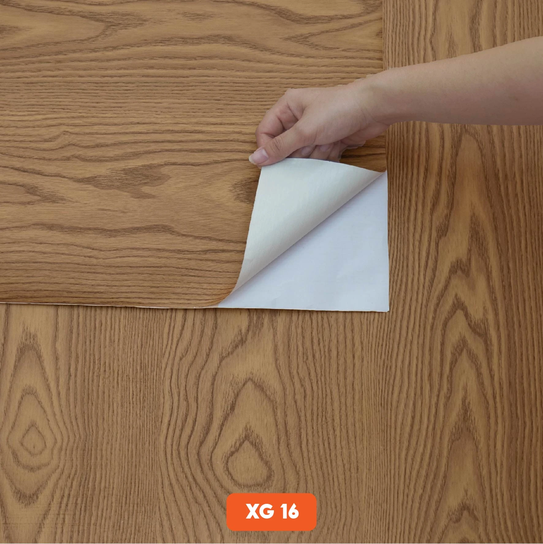 Decal vân gỗ màu Nâu Vàng Tự Nhiên mã XG-16