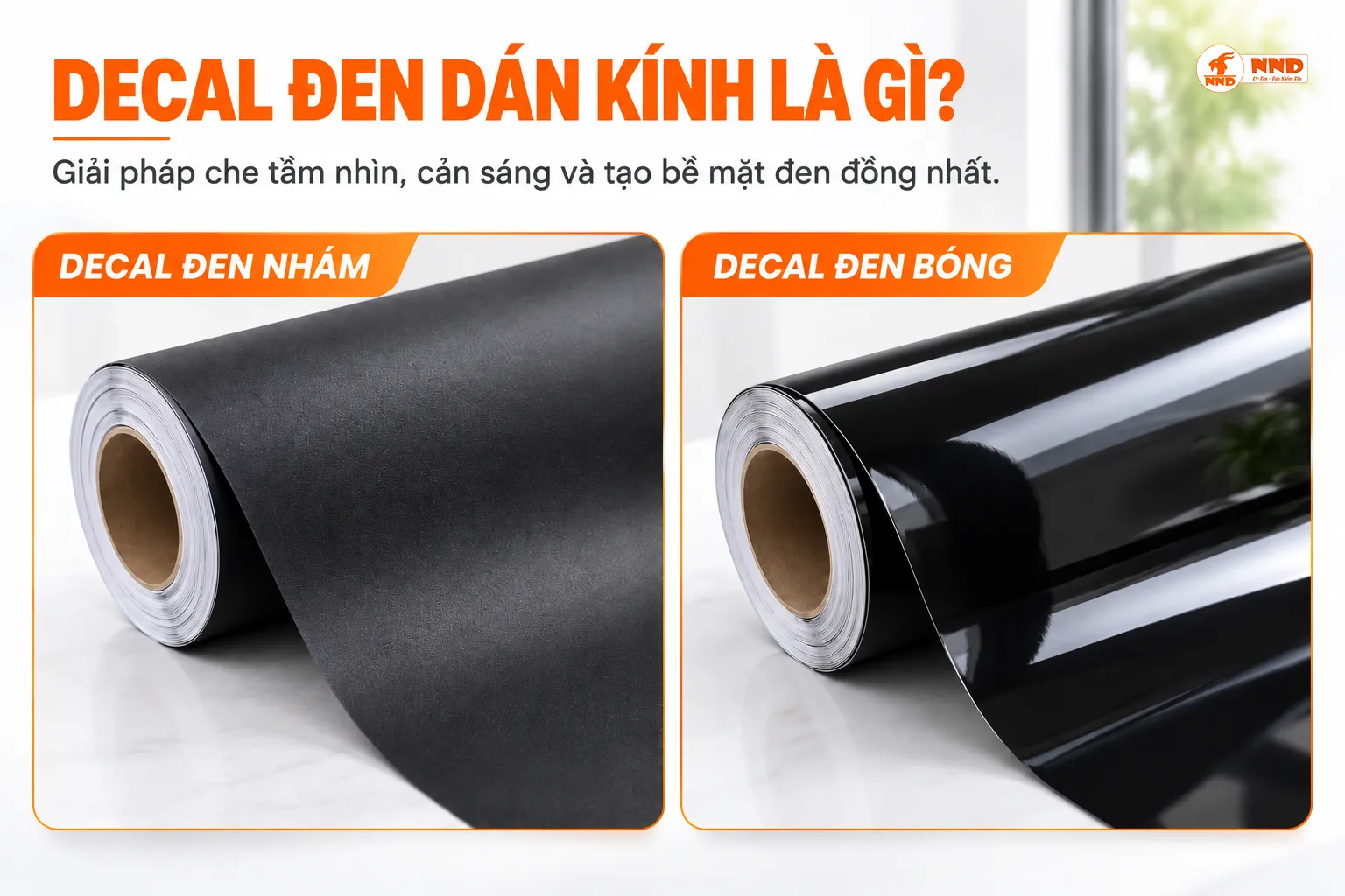 Decal đen dán kính là gì 
