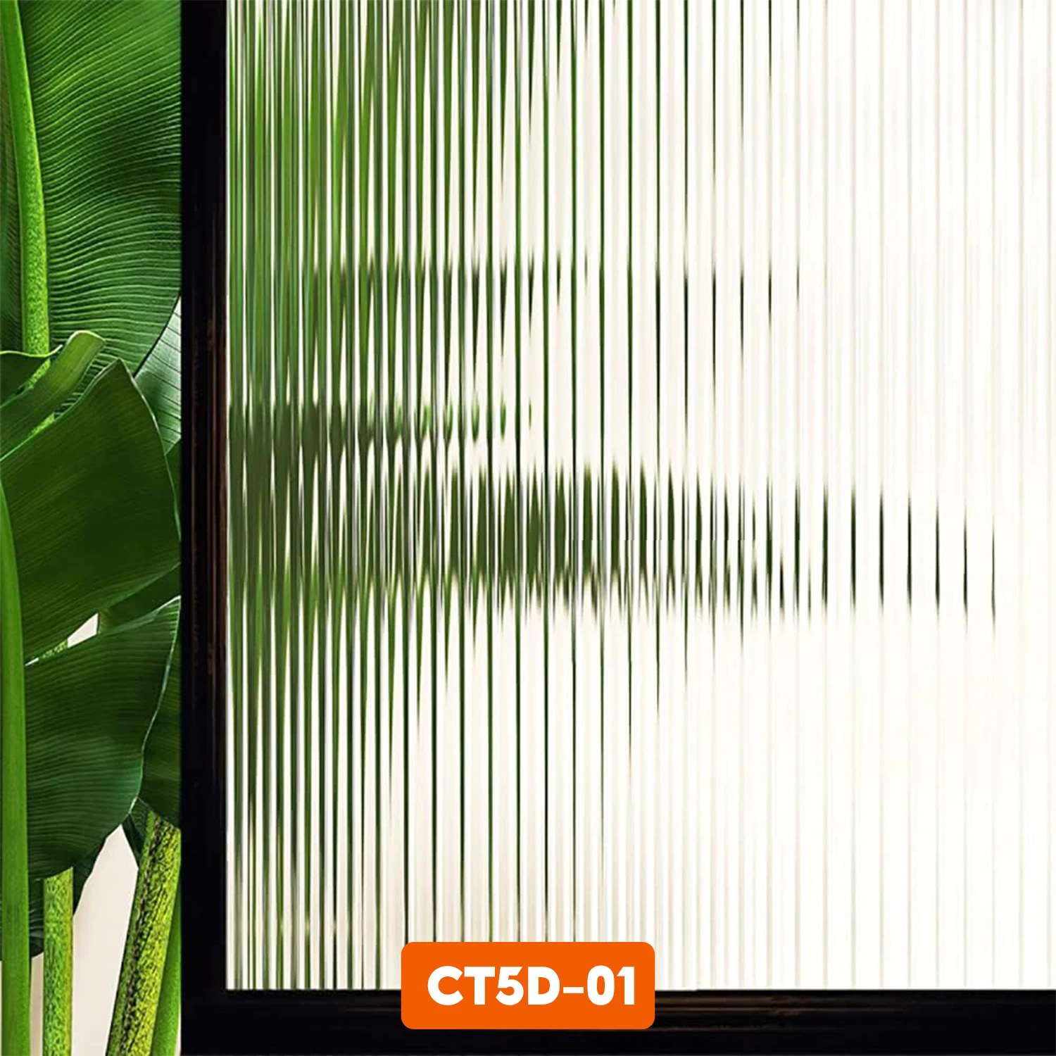 Không cần thay kính thật đắt đỏ, chỉ với decal CT5D-01, bạn đã sở hữu ngay vẻ đẹp hiện đại và đẳng cấp cho ngôi nhà.