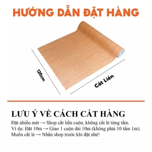Decal vân gỗ mẫu d1