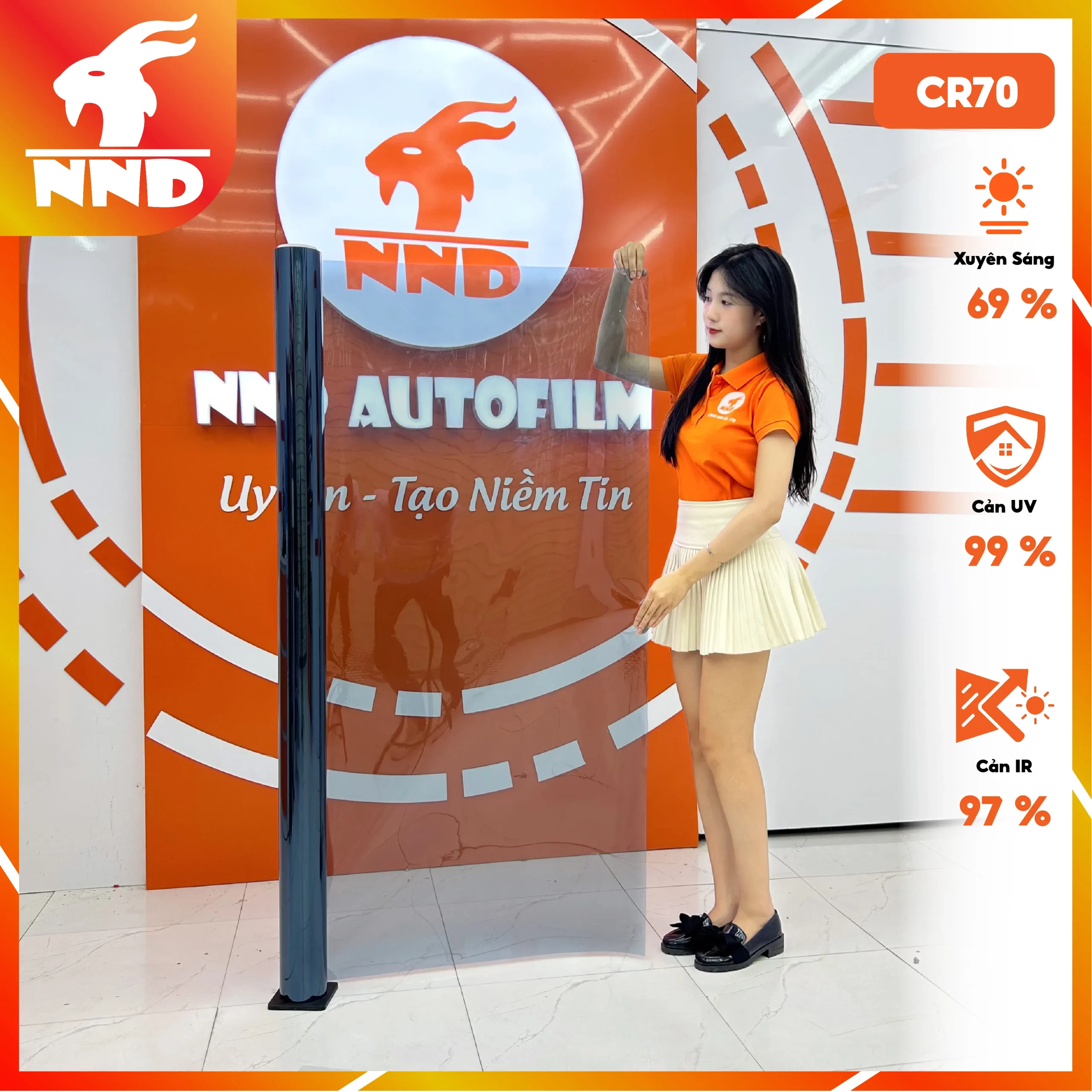 Phim cách nhiệt 3M CR70