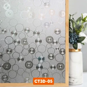 Mẫu CT3D-05 tán sắc ánh sáng nhẹ nhàng, giúp căn phòng luôn sáng sủa nhưng vẫn đảm bảo sự kín đáo cần thiết.