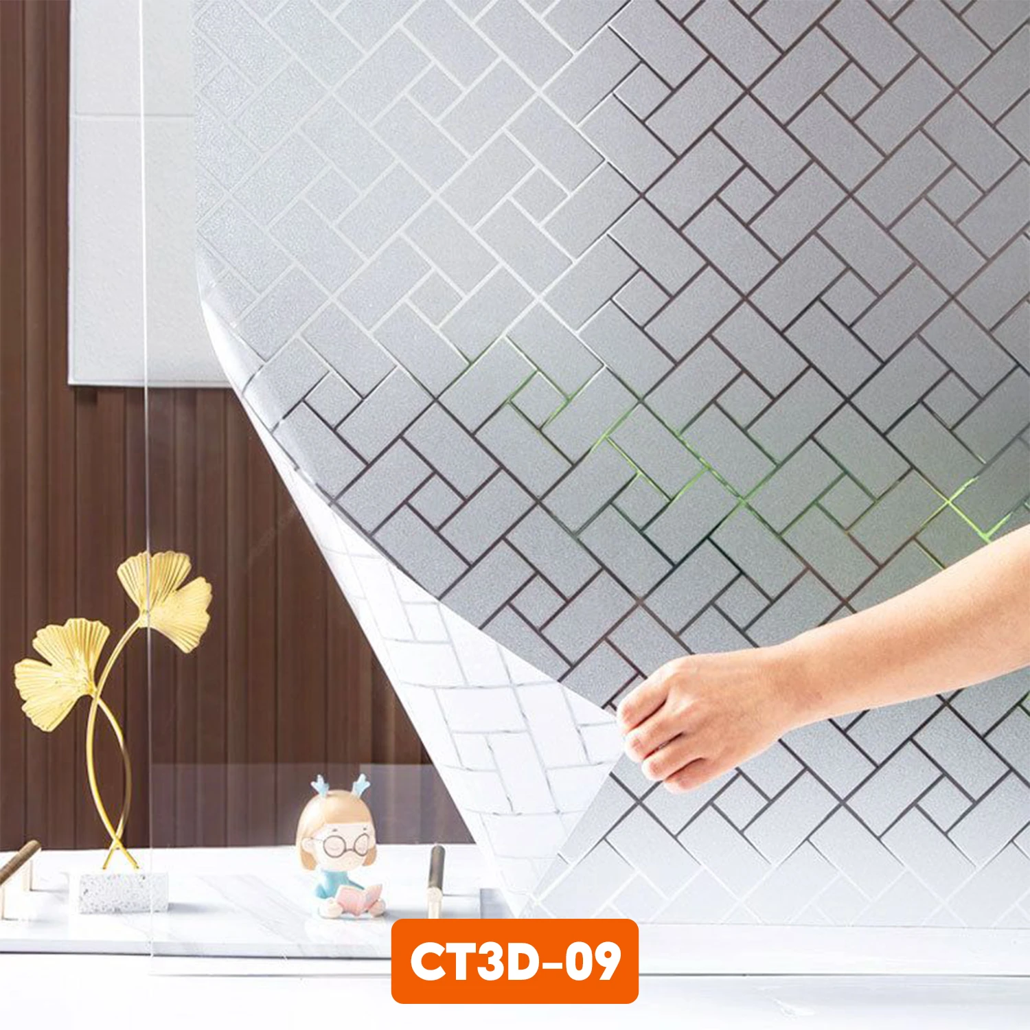 Bền bỉ cùng thời gian. Chất liệu decal 3D cao cấp, chống ẩm mốc, dễ dàng lau chùi, là lựa chọn kinh tế cho mọi ngôi nhà.