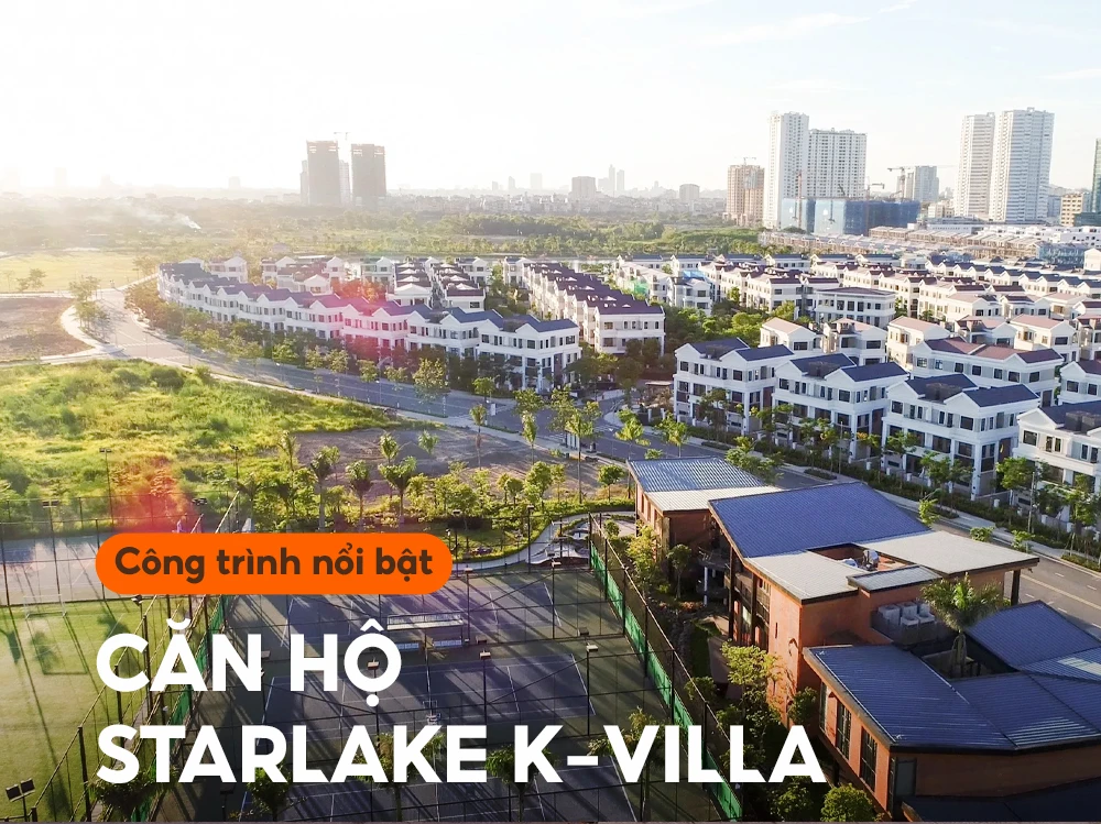Toa nha lien ke khu do thi Starlake Tay Ho Tay