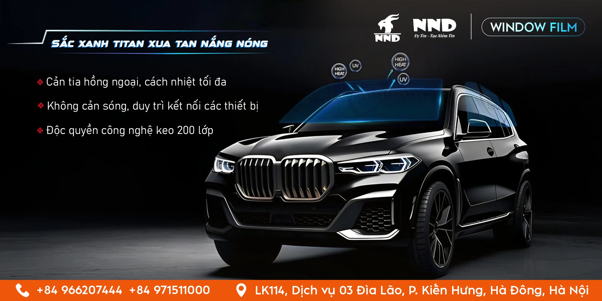 Phim cách nhiệt sản xuất trên dây chuyền công nghệ tiên tiến