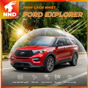 Dán phim cách nhiệt cho xe giúp chống nóng, ngăn tia UV và bảo vệ nội thất ô tô hiệu quả tại NND