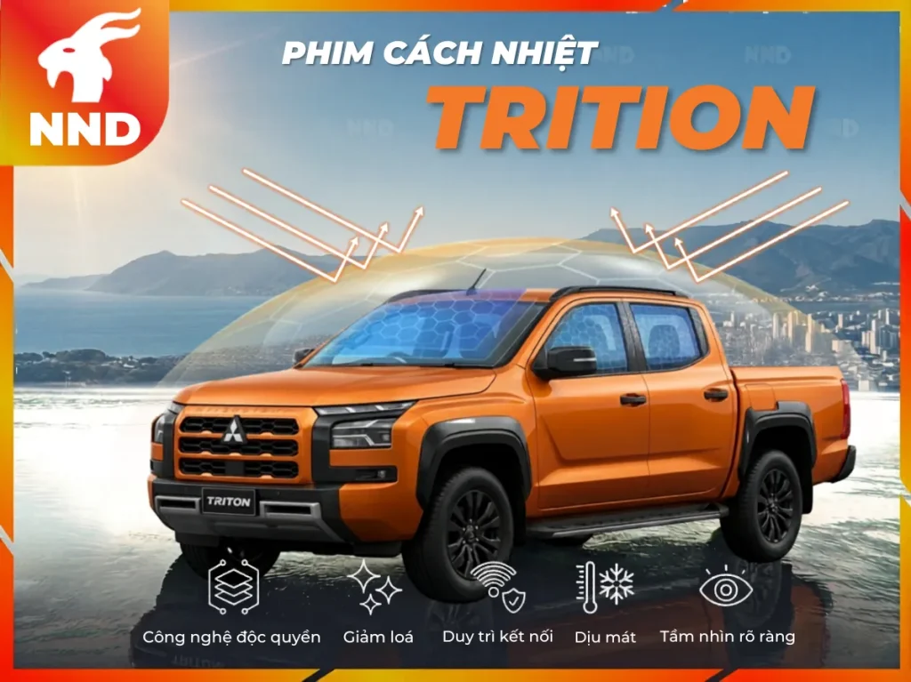 Dán phim cách nhiệt cho xe giúp chống nóng, ngăn tia UV và bảo vệ nội thất ô tô hiệu quả tại NND