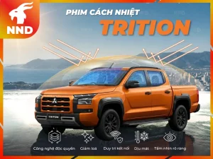 Dán phim cách nhiệt cho xe giúp chống nóng, ngăn tia UV và bảo vệ nội thất ô tô hiệu quả tại NND