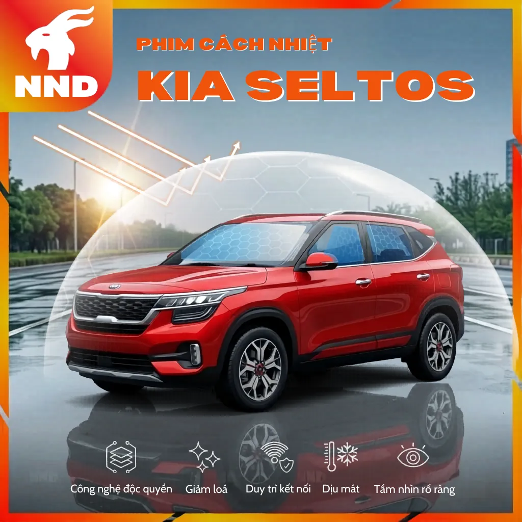 Dán phim cách nhiệt cho xe giúp chống nóng, ngăn tia UV và bảo vệ nội thất ô tô hiệu quả tại NND._1