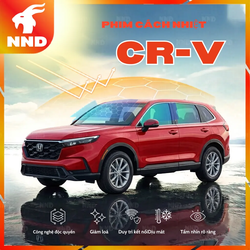 Dán phim cách nhiệt cho xe giúp chống nóng, ngăn tia UV và bảo vệ nội thất ô tô hiệu quả tại NND._1